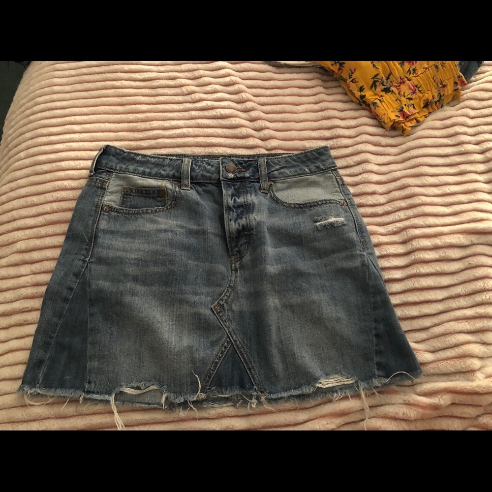 American Eagle Jean Skirt - Picture 1 of 5